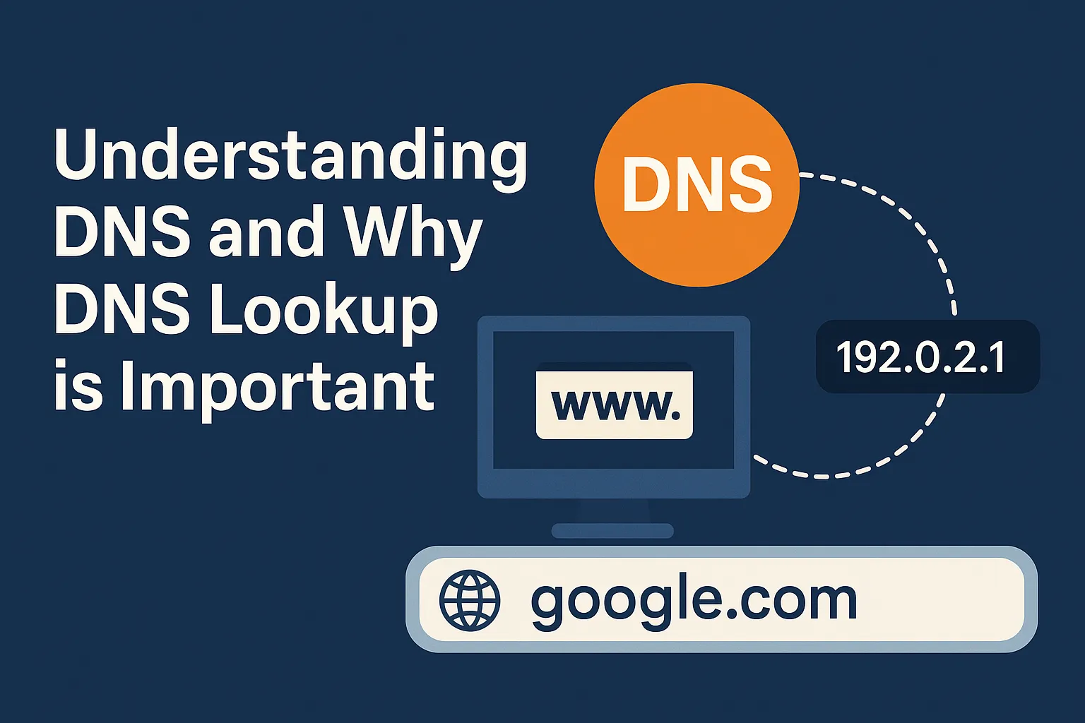 Understanding DNS and Why DNS Lookup is Important - Featured blog post illustration